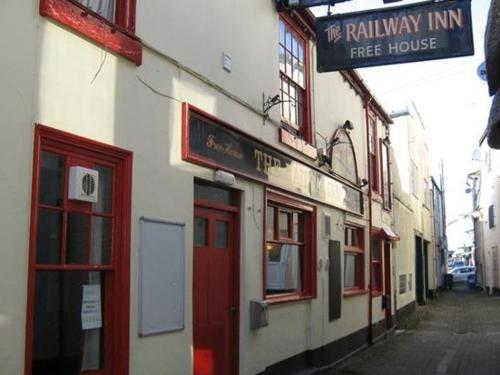 The Railway Inn reception